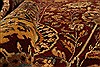 Kashan Beige Hand Knotted 120 X 149 Area Rug 250-28448 Thumb 8