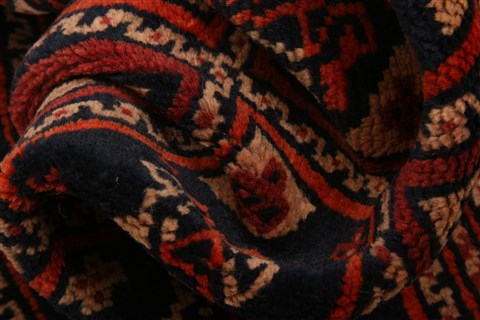 Baluch Red Hand Knotted 26 X 44 Area Rug 253-28451 Image 2