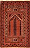 Baluch Brown Hand Knotted 30 X 50 Area Rug 253-28454 Thumb 0