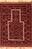 Baluch Brown Hand Knotted 30 X 47  Area Rug 100-28457 Thumb 0