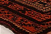 Baluch Orange Hand Knotted 33 X 47 Area Rug 253-28459 Thumb 1