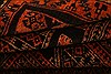 Baluch Orange Hand Knotted 33 X 47 Area Rug 253-28459 Thumb 4