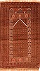 Baluch Brown Hand Knotted 30 X 47 Area Rug 100-28460 Thumb 0