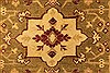 Agra Beige Hand Knotted 120 X 154  Area Rug 250-28462 Thumb 10