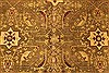 Agra Beige Hand Knotted 120 X 154  Area Rug 250-28462 Thumb 2
