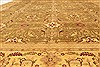 Agra Beige Hand Knotted 120 X 154  Area Rug 250-28462 Thumb 4