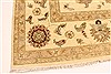 Ziegler Beige Hand Knotted 120 X 149 Area Rug 250-28463 Thumb 1
