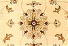 Ziegler Beige Hand Knotted 120 X 149 Area Rug 250-28463 Thumb 2