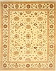 Ziegler Beige Hand Knotted 120 X 149  Area Rug 250-28463 Thumb 0