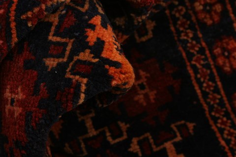 Baluch Red Hand Knotted 31 X 40 Area Rug 253-28465 Image 2