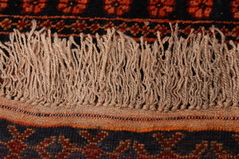 Baluch Red Hand Knotted 31 X 40 Area Rug 253-28465 Image 5