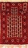 Baluch Red Hand Knotted 31 X 44 Area Rug 253-28467 Thumb 0