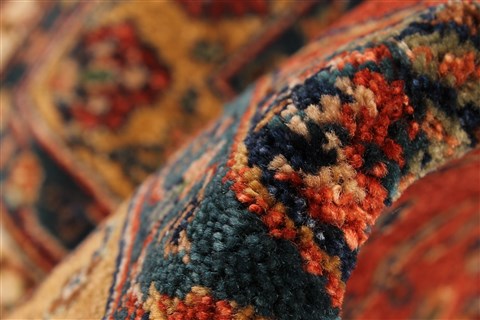 Pishavar Red Hand Knotted 1110 X 151 Area Rug 250-28468 Image 8