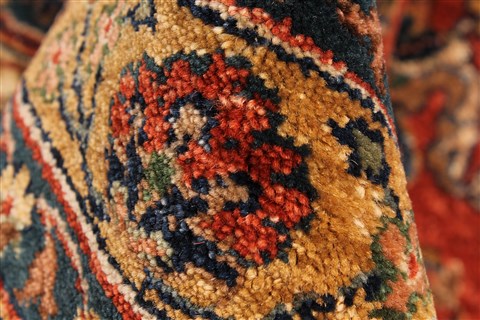 Pishavar Red Hand Knotted 1110 X 151 Area Rug 250-28468 Image 9