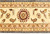 Ziegler Beige Hand Knotted 121 X 151  Area Rug 250-28471 Thumb 3