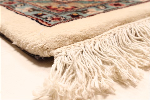 Agra Beige Hand Knotted 1111 X 155 Area Rug 250-28474 Image 13