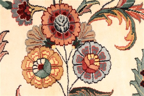 Agra Beige Hand Knotted 1111 X 155 Area Rug 250-28474 Image 5