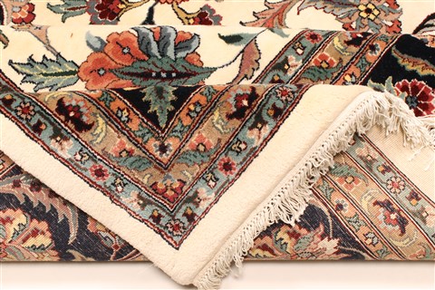 Agra Beige Hand Knotted 1111 X 155 Area Rug 250-28474 Image 7