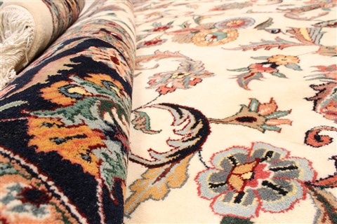Agra Beige Hand Knotted 1111 X 155 Area Rug 250-28474 Image 8