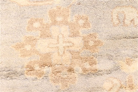 Oushak Beige Hand Knotted 121 X 161 Area Rug 250-28476 Image 10