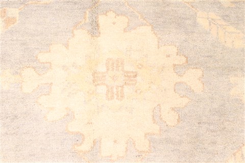 Oushak Beige Hand Knotted 121 X 161 Area Rug 250-28476 Image 2