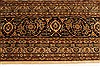 Kashan Beige Hand Knotted 119 X 150  Area Rug 250-28477 Thumb 3