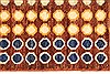 Gabbeh Brown Square Hand Knotted 68 X 83 Area Rug 250-28479 Thumb 3