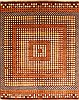 Gabbeh Brown Square Hand Knotted 68 X 83 Area Rug 250-28479 Thumb 0