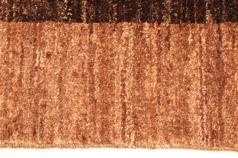 Modern Brown Hand Knotted 58 X 710 Area Rug 250-28481 Image 3