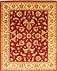 Pishavar Red Hand Knotted 66 X 80  Area Rug 250-28483 Thumb 0