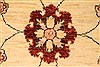 Pishavar Beige Square Hand Knotted 67 X 80 Area Rug 250-28485 Thumb 2