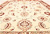 Pishavar Beige Square Hand Knotted 67 X 80 Area Rug 250-28485 Thumb 4