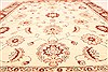 Pishavar Beige Square Hand Knotted 67 X 80  Area Rug 250-28485 Thumb 4