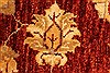 Pishavar Beige Square Hand Knotted 67 X 82 Area Rug 250-28486 Thumb 4