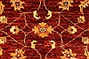 Pishavar Beige Square Hand Knotted 67 X 82 Area Rug 250-28486 Thumb 7