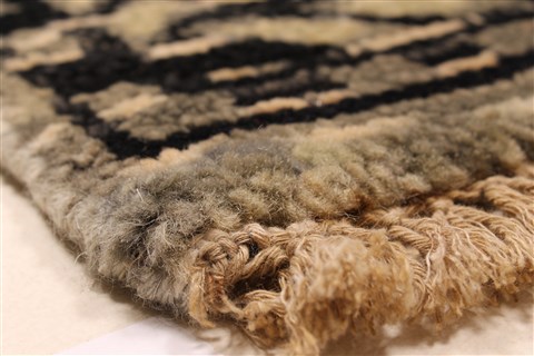 Modern Grey Hand Knotted 61 X 90 Area Rug 250-28490 Image 12