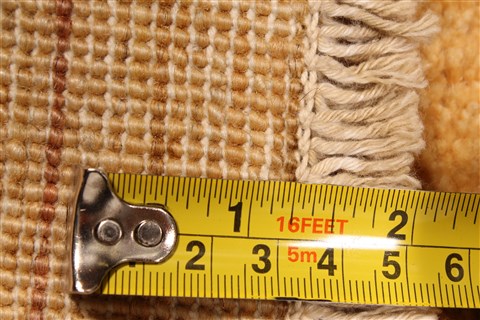 Modern Beige Hand Knotted 56 X 83 Area Rug 250-28493 Image 4
