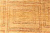 Modern Beige Hand Knotted 56 X 83  Area Rug 250-28493 Thumb 2