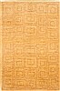 Modern Beige Hand Knotted 56 X 83  Area Rug 250-28493 Thumb 0