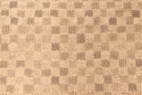 Modern Beige Hand Knotted 60 X 90 Area Rug 250-28494 Image 2