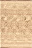 Modern Beige Hand Knotted 60 X 90  Area Rug 250-28494 Thumb 0
