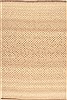 Modern Beige Hand Knotted 60 X 90 Area Rug 250-28494 Thumb 0