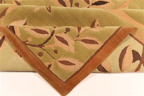Modern Brown Hand Knotted 60 X 90 Area Rug 250-28496 Image 5