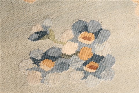 Modern Beige Hand Knotted 60 X 90 Area Rug 250-28497 Image 4