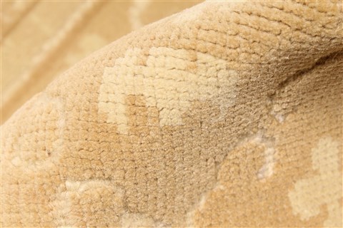 Modern Beige Hand Knotted 60 X 90 Area Rug 250-28498 Image 10