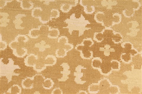 Modern Beige Hand Knotted 60 X 90 Area Rug 250-28498 Image 12