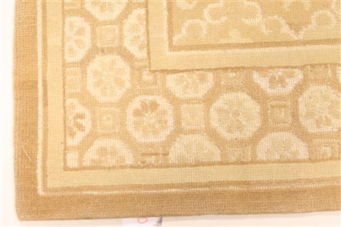 Modern Beige Hand Knotted 60 X 90 Area Rug 250-28498 Image 1