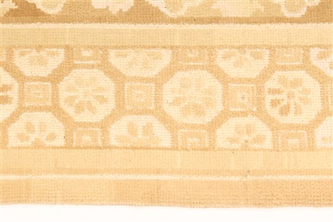 Modern Beige Hand Knotted 60 X 90 Area Rug 250-28498 Image 3