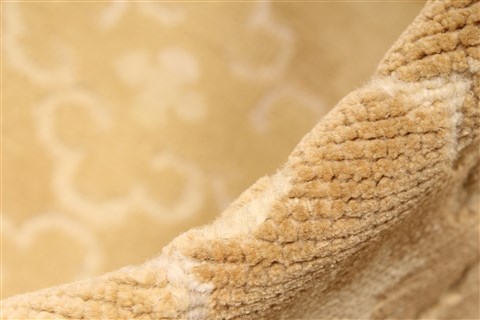 Modern Beige Hand Knotted 60 X 90 Area Rug 250-28498 Image 8