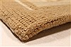 Modern Beige Hand Knotted 60 X 90  Area Rug 250-28498 Thumb 13